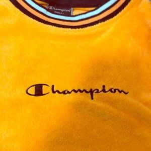 Yellow champion shirt size small